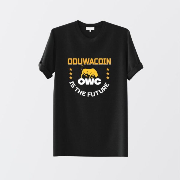Oduwacoin Branded Classic T-Shirt – Limited Edition IS THE FUTURE